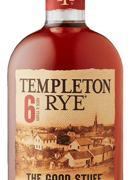 Templeton 6-Year Rye Whiskey, 750mL