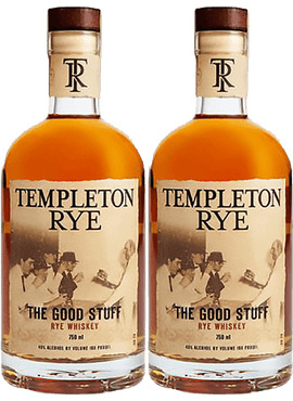 Templeton Rye Whiskey, (2 Bottles)