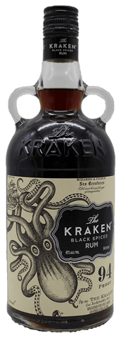 The Kraken Black Spiced Rum, 1.75L