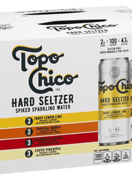 Topo Chico Hard Seltzer Variety Pack, 12-pack