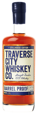 Traverse City Barrel Proof Straight Bourbon Whiskey, 750mL