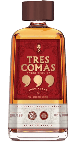 Tres Comas Tequila Anejo, 750mL