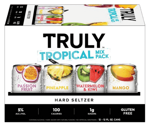 Truly Tropical Hard Seltzer Mix Pack, 12-pack