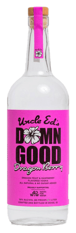 Uncle Ed's Damn Good Dragon Berry Vodka, 1L