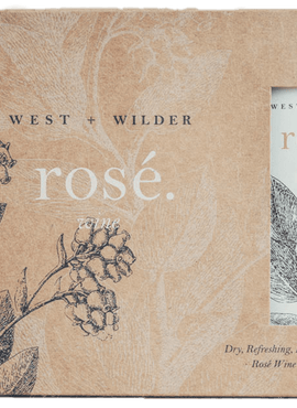 West + Wilder Sparkling Rose, 3-pack (250mL)