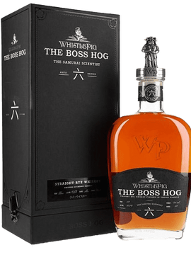 WhistlePig The Boss Hog 'The Samurai Scientist' Straight Rye Whiskey, 750mL
