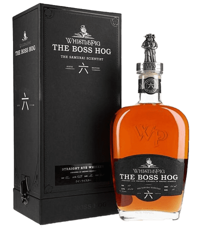 WhistlePig The Boss Hog 'The Samurai Scientist' Straight Rye Whiskey, 750mL