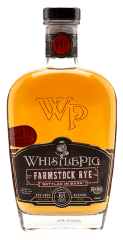 WhistlePig Farmstock Rye Whiskey, 750mL