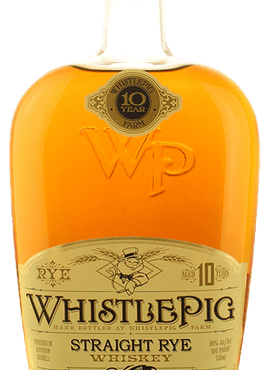 WhistlePig 10-Year Straight Rye, 750mL