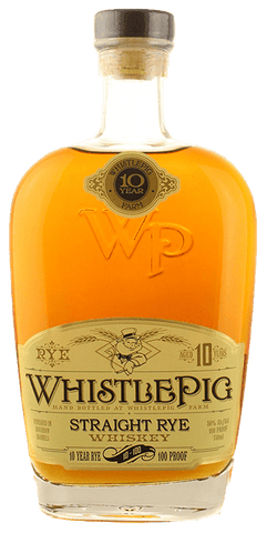 WhistlePig 10-Year Straight Rye, 750mL