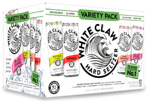 White Claw Hard Seltzer Variety Pack No. 1, 12-pack
