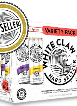 White Claw Hard Seltzer Variety Pack No. 3, 12-pack