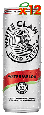White Claw Watermelon Hard Seltzer, 12-pack