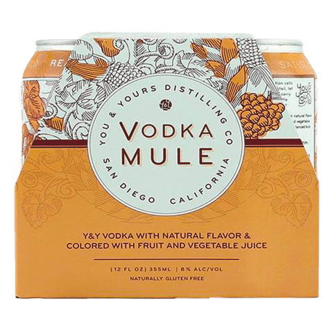 You & Yours Vodka Mule, 4-pack (12oz.)