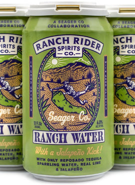 Ranch Rider Ranch Water with Jalapeno , 4-pack 5.99% alc/vol